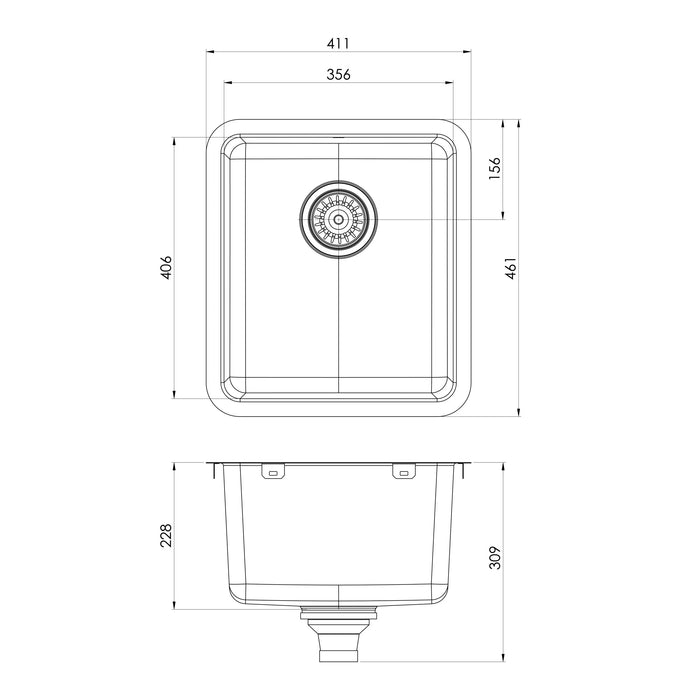 Specification Line Drawing