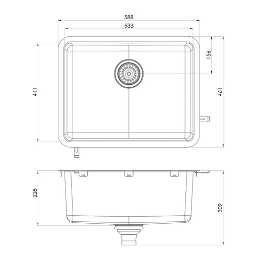 Specification Line drawing