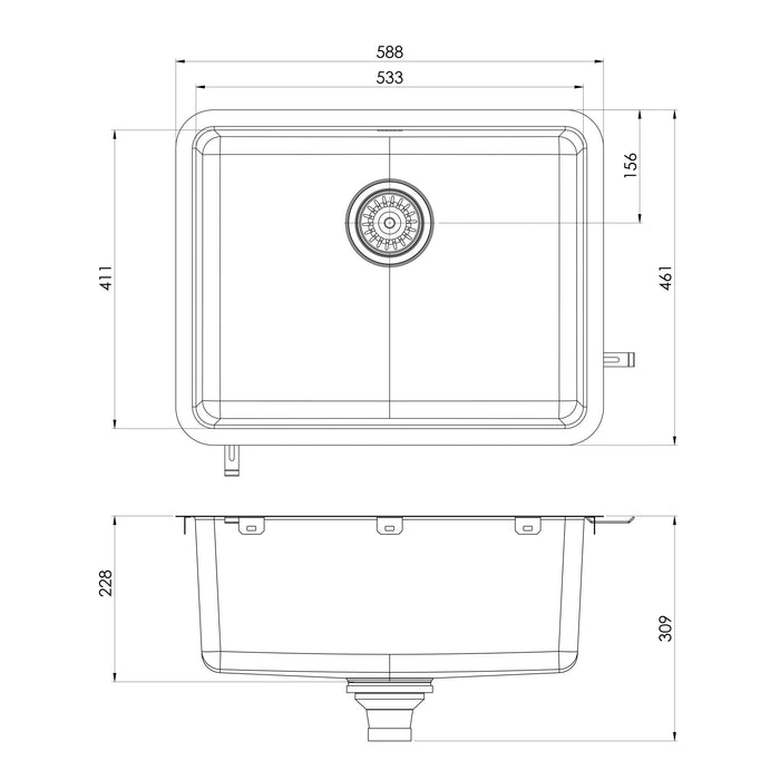 Specification Line drawing