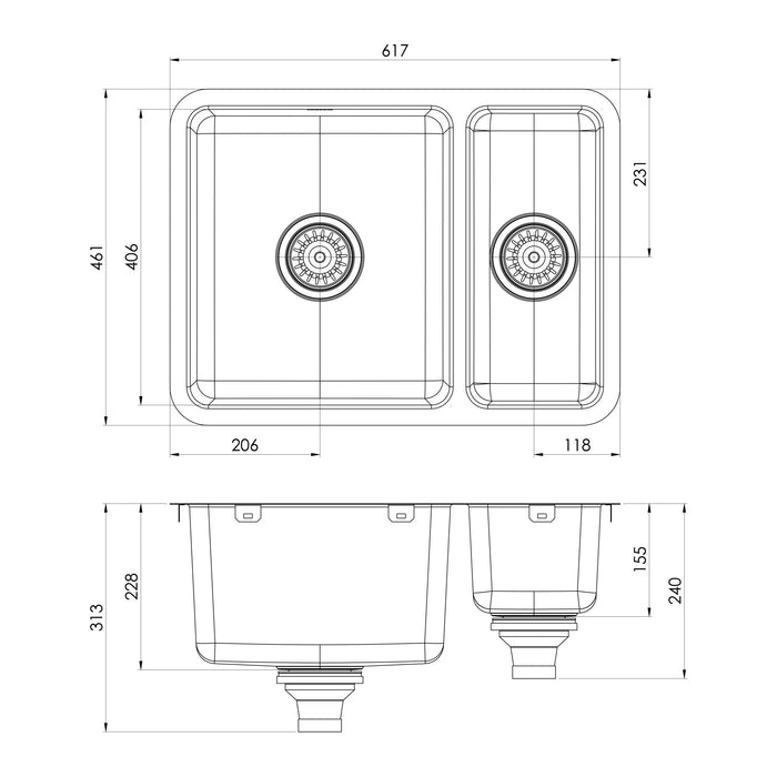 Specification Line drawing