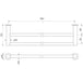 Specification line drawing 900mm