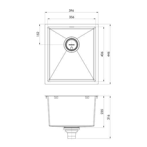 Specification Line Drawing