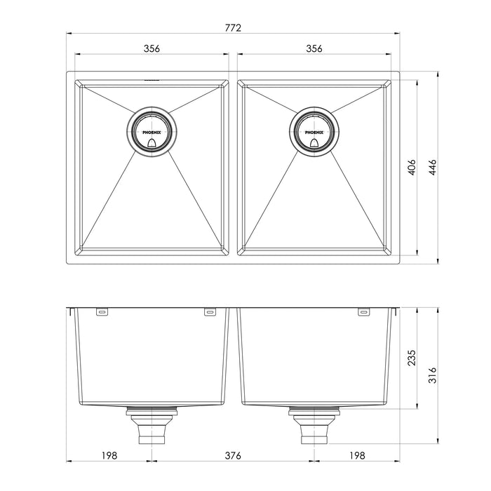 Specification Line Drawing