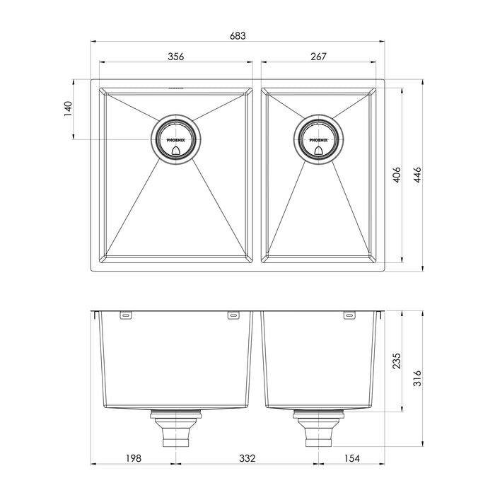 Specification Line Drawing