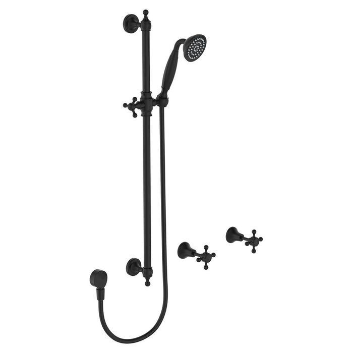 Lillian Rail Shower Set (Matte Black)