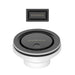 Phoenix Covered Sink Basket Waste with Overflow in Matte Black