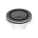 Covered Sink Basket Waste in Matte Black