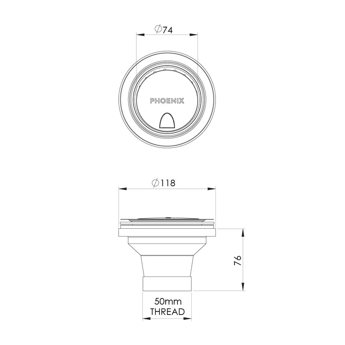 Specification Line Drawing