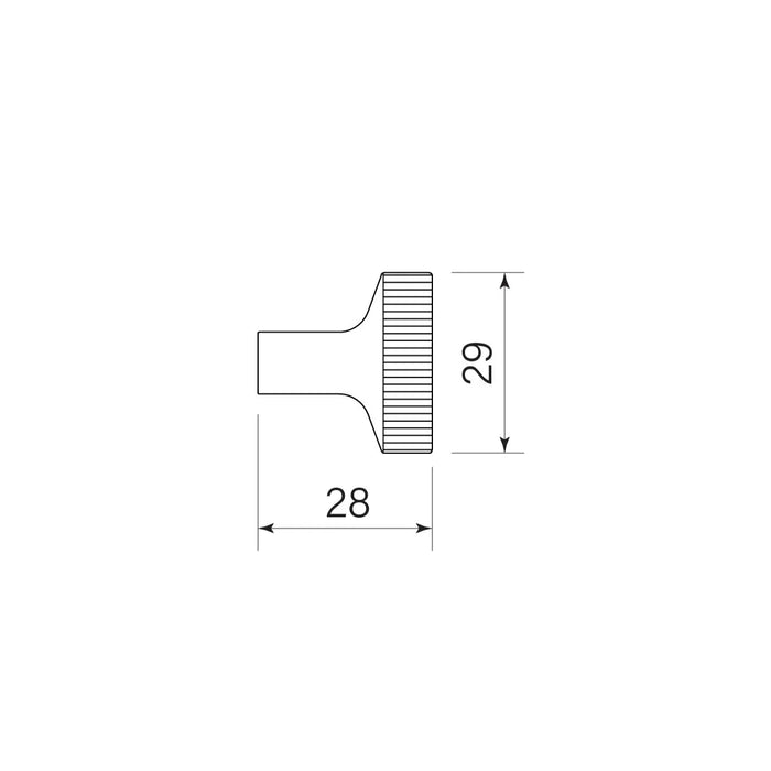 Specification Line Drawing Fluted