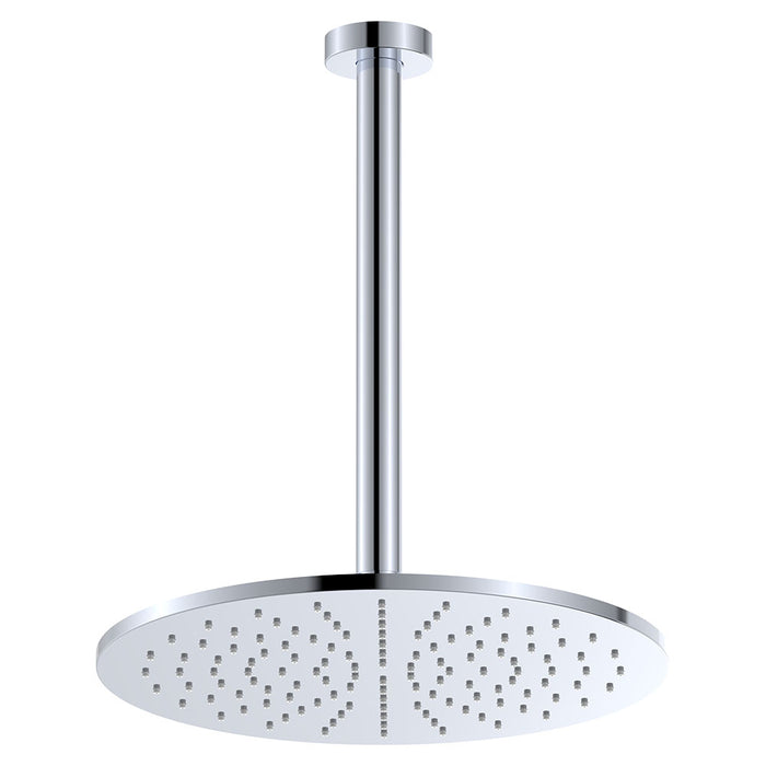 Fienza Empire Slim Ceiling Shower 300mm Head 350mm Drop (Chrome)