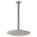 Fienza Kaya Ceiling Shower 250mm Head 350mm Drop (Brushed Nickel)