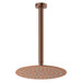 Fienza Kaya Ceiling Shower 250mm Head 350mm Drop (Brushed Copper)