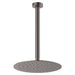 Fienza Kaya Ceiling Shower 250mm Head 350mm Drop (Gun Metal)