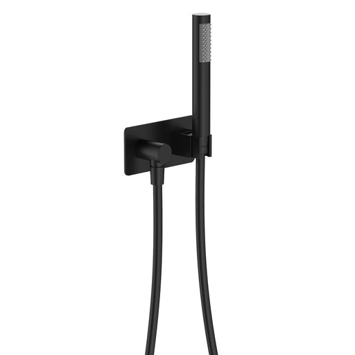 Fienza Isabella Hand Shower Rectangular Plate (Matte Black)