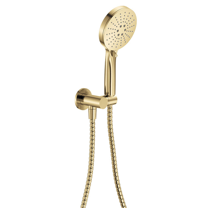 Empire Slim Hand Shower Round Plate (Urban Brass)