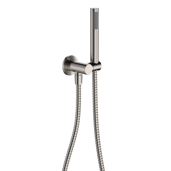Fienza Isabella Hand Shower Round Plate (Brushed Nickel)