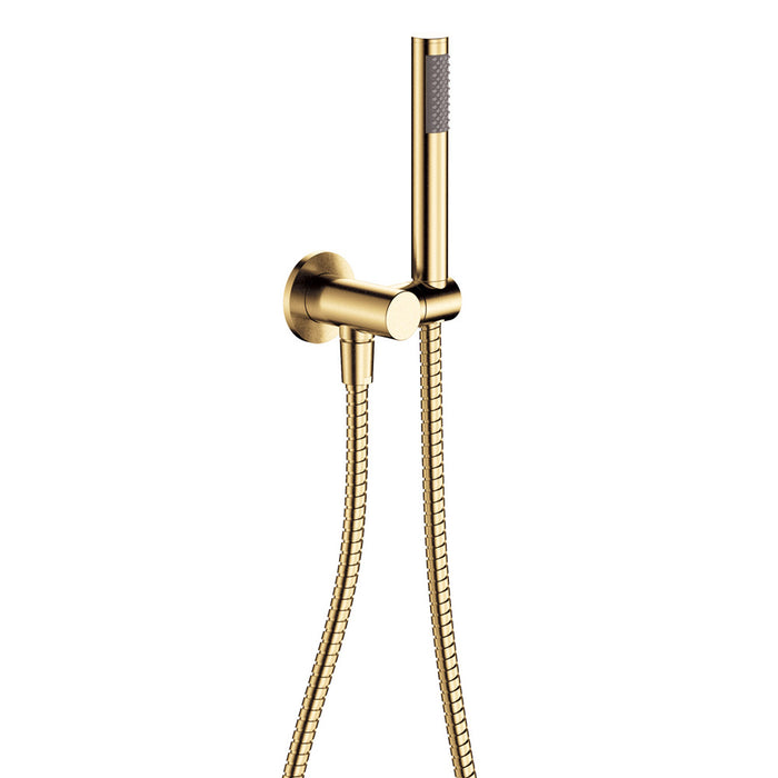 Fienza Isabella Hand Shower Round Plate (Urban Brass)