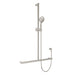 Fienza Care Inverted T Rail Shower (Brushed Nickel)