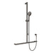 Fienza Care Inverted T Rail Shower with Push/Pull Slider (Gun Metal)