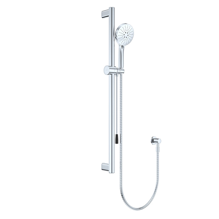 Fienza Care Rail Shower with Push/Pull Slider (Chrome)
