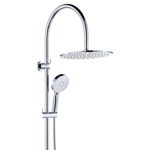 Fienza Empire Slim Curved Twin Shower (Chrome)