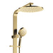 Fienza Empire Slim Deluxe Twin Shower (Urban Brass)