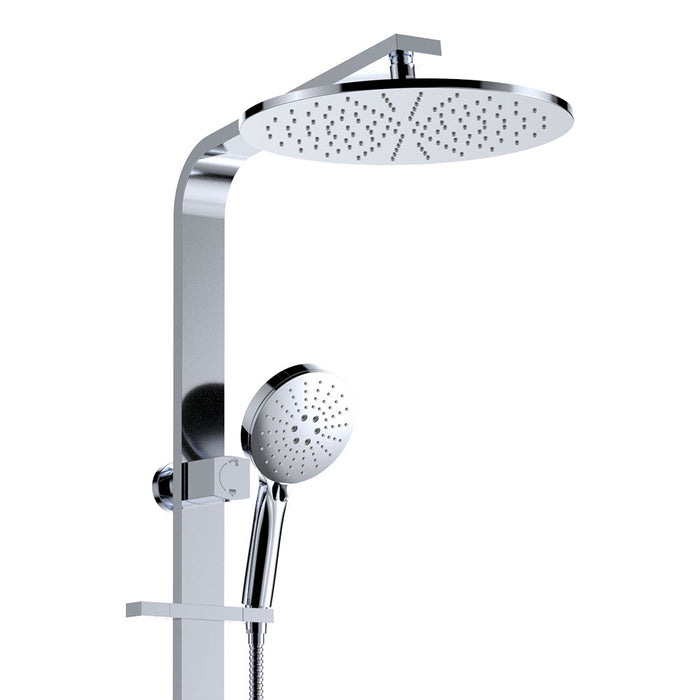 Fienza Empire Slim Deluxe Twin Shower (Chrome)