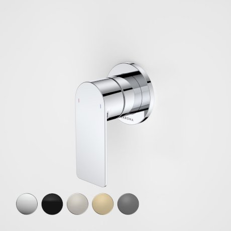 Caroma | Urbane II Bath/Shower Wall Mixer with Round Plate in Chrome