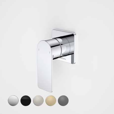 Caroma | Urbane II Bath/Shower Wall Mixer with Square Plate in Chrome