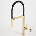 Caroma | Liano II Pull Down Sink Mixer With Dual Spray in Brushed Brass