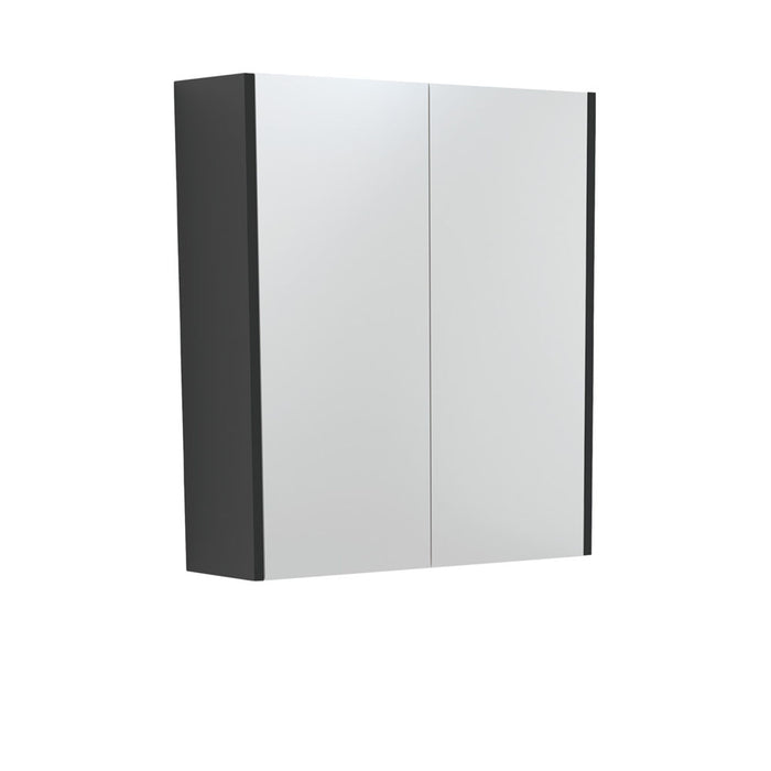 Fienza Mirror Cabinet 600mm (Satin Black)