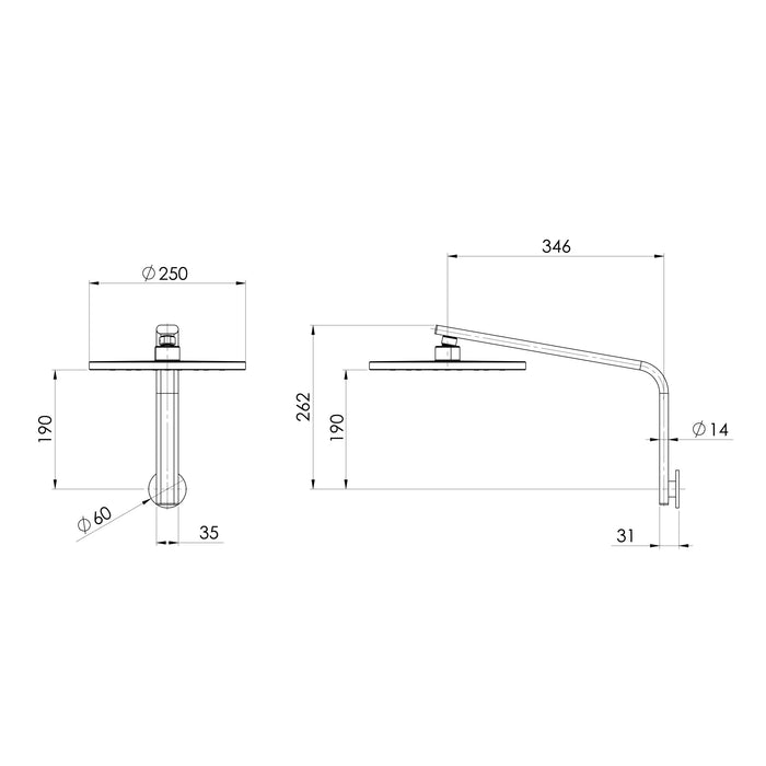 Specification Line Drawing