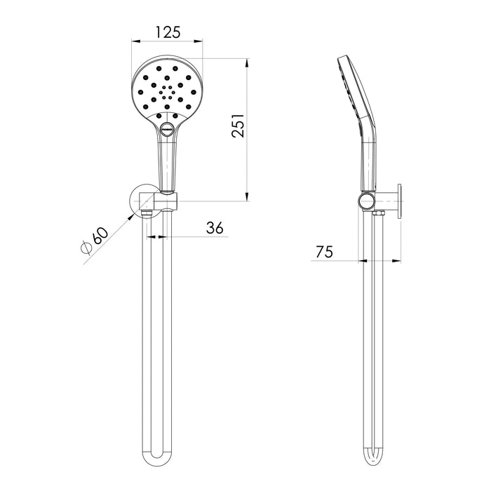 Specification Line Drawing