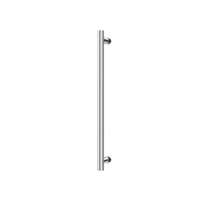 Phoenix Heated Single Towel Rail Round 600mm (Chrome)