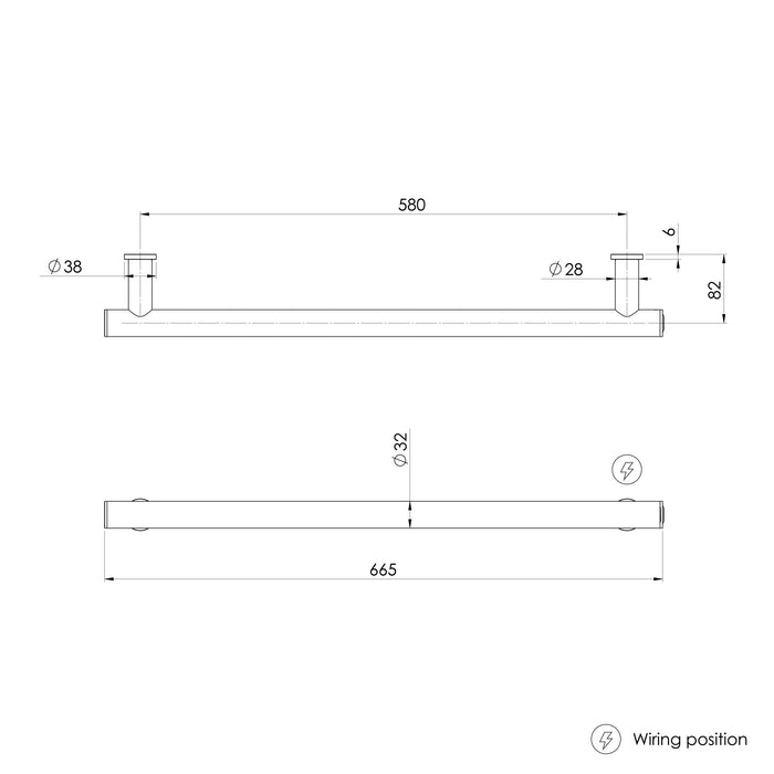 Specification Line Drawing