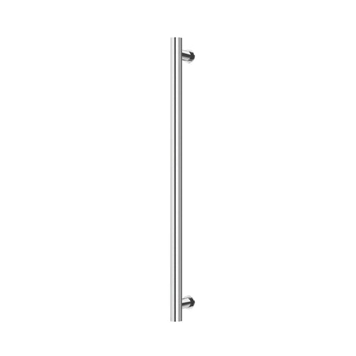 Phoenix Heated Single Towel Rail Round 800mm (Chrome)