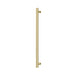 Phoenix Heated Single Towel Rail Round 800mm (Brushed Gold)