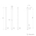 Specification line drawing