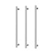Phoenix Heated Triple Towel Rail Round 800mm (Chrome)