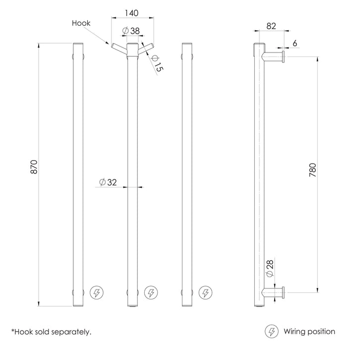 Specification Line Drawing