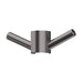 Phoenix Hook Attachment for Round Heated Towel Rail (Brushed Carbon)