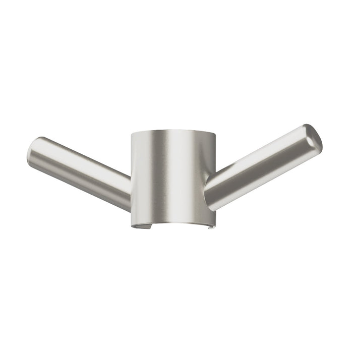 Phoenix Hook Attachment for Round Heated Towel Rail (Brushed Nickel)