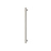 Phoenix Heated Single Towel Rail Square 600mm (Brushed NIckel)