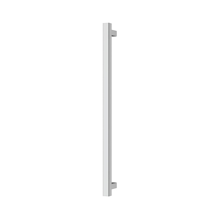 Phoenix Heated Single Towel Rail Round 600mm (Chrome)