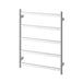Phoenix | Five Flat Bar Heated Towel Ladder in Chrome