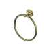 Zola Hand Towel Ring (Brushed Brass)