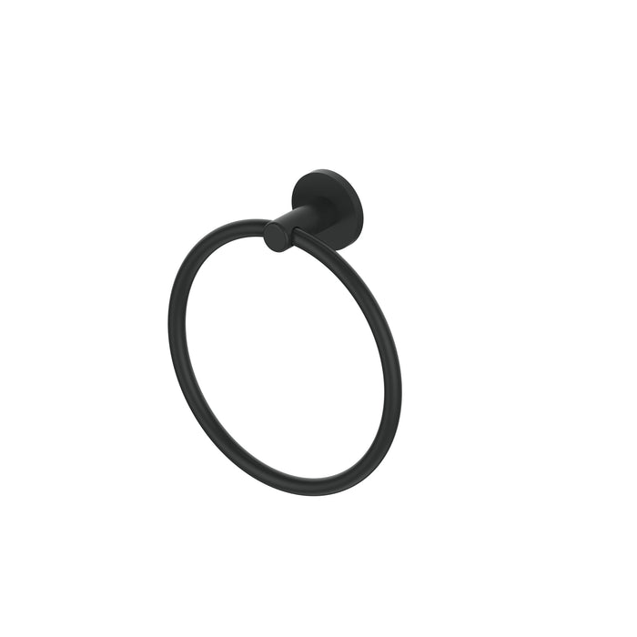 Zola Hand Towel Ring (Matte Black)