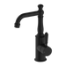 York Basin Mixer with Standard Spout (Matte Black) with the metal handle