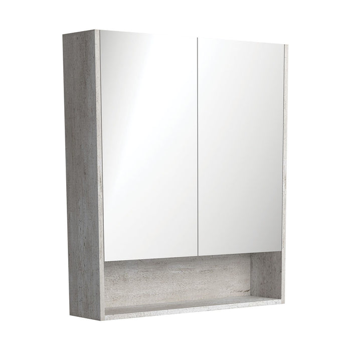 Fienza Mirror Cabinet with Display Shelf 750mm (Industrial)