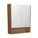 Fienza Mirror Cabinet with Display Shelf 750mm (Walnut)